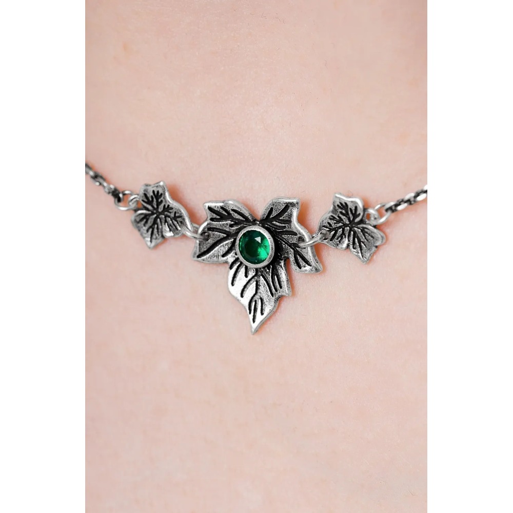 Restyle - Poisoned Ivy Halskette - Silberfarben